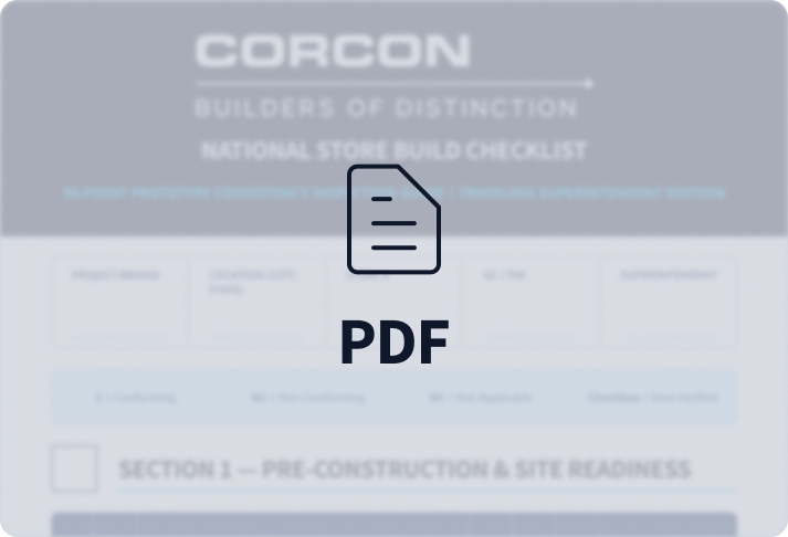 National Store Build Checklist Thumbnail