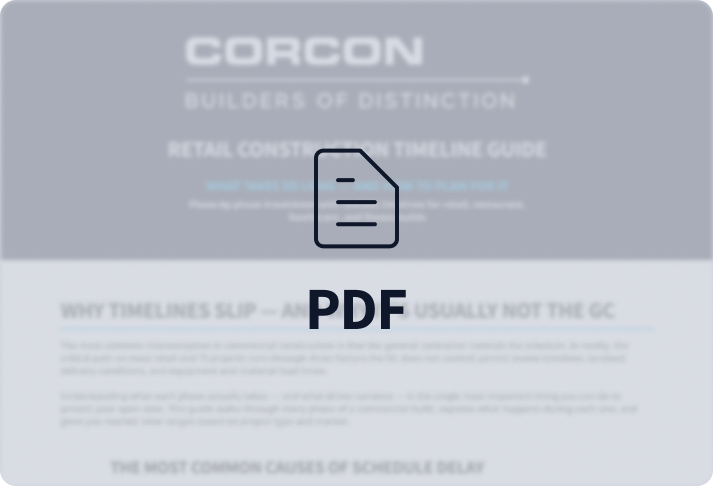 Retail Construction Timeline Thumbnail